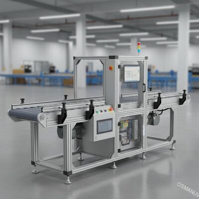 Machine à bande transporteuse automatique à grande vitesse avec système de contrôle PLC et plus