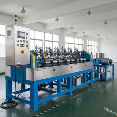 Machine de fabrication de rouleaux de convoyeur à alimentation électrique 220V/50Hz Capacité de charge 500 kg
