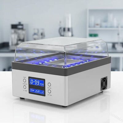 Plage de contrôle du chronomètre 0-99min Machine d'irradiation UV avec précision de contrôle de température ±1C
