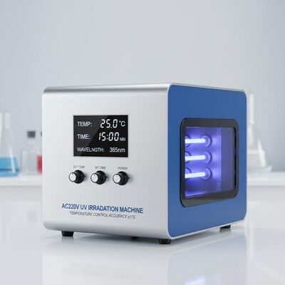 Machine d'irradiation UV AC220V avec précision de contrôle de température ±1C et longueur d'onde 365nm