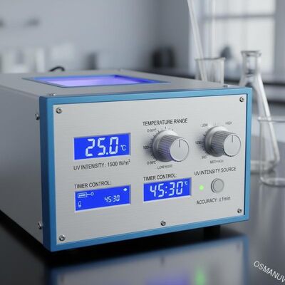 Plage de température de 0 à 99 °C Source d'intensité UV avec précision de réglage du chronomètre ± 1 min
