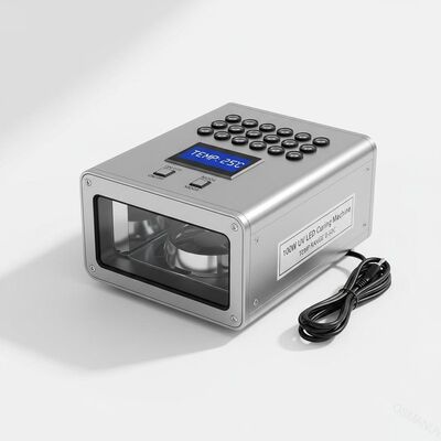 Machine de durcissement UV LED de 100 W pour une plage de température de 0 à 50 °C avec corps en alliage d'aluminium