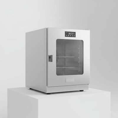 Un four à température constante d'un an avec des dimensions extérieures de 600 mm x 600 mm x 800 mm