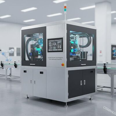 Système de traitement laser excimer industriel. L'intégration flexible de la ligne de production et des paramètres entièrement personnalisables.