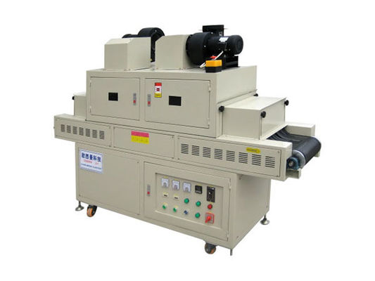ISO9001 a mené la machine plus sèche UV avec le convoyeur de l'acier inoxydable SUS304