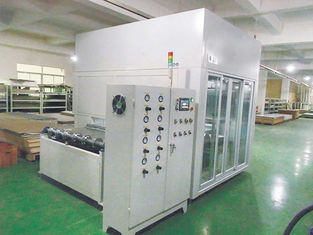 Machine de revêtement de jet avec l'éclairage technique 380V 28kw de système de convoyeur