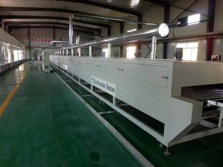 Panneau de traitement de silicate de calcium de contrôle de PLC de machine de revêtement de jet de lumière UV du conseil 388kw de forces de défense principale