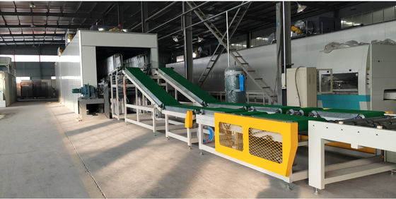 Machine de revêtement de jet de panneau de silicate de calcium 3.75KW