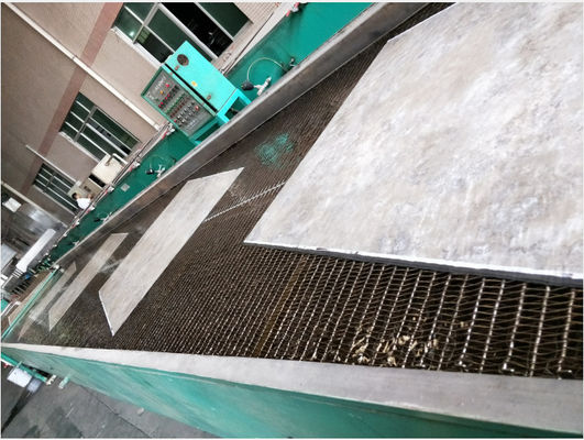 Machine/Mesh Belt Conveyor de W1320mm 1m/Min Stainless Steel Conveyor Belt