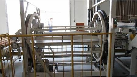 Machine de rotation automatique pour le panneau 380v 180deg de silicate de calcium