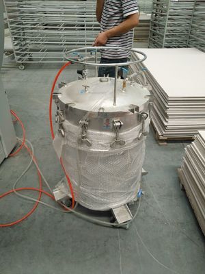 Dispositif d'enduction UV de tache de machine de revêtement de rouleau de programme de PLC