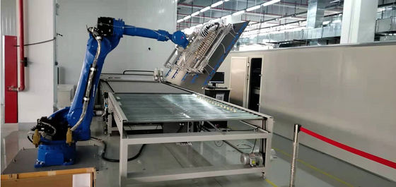 0-180° Machine de revêtement par pulvérisation avec système de contrôle PLC/HMI pour une épaisseur de revêtement de 0,1-3 mm