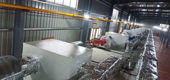 50 kg 600*600*750 mm Machine horizontale de séchage infrarouge pour le secteur industriel