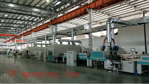 Largeur à grande vitesse de 3m/Min Spray Coating Machine With 1000mm pour l'usage industriel