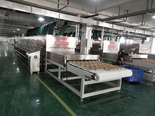 Dessiccateur industriel de vide de micro-onde pour le carton de plateau de papier de boîte à lunch