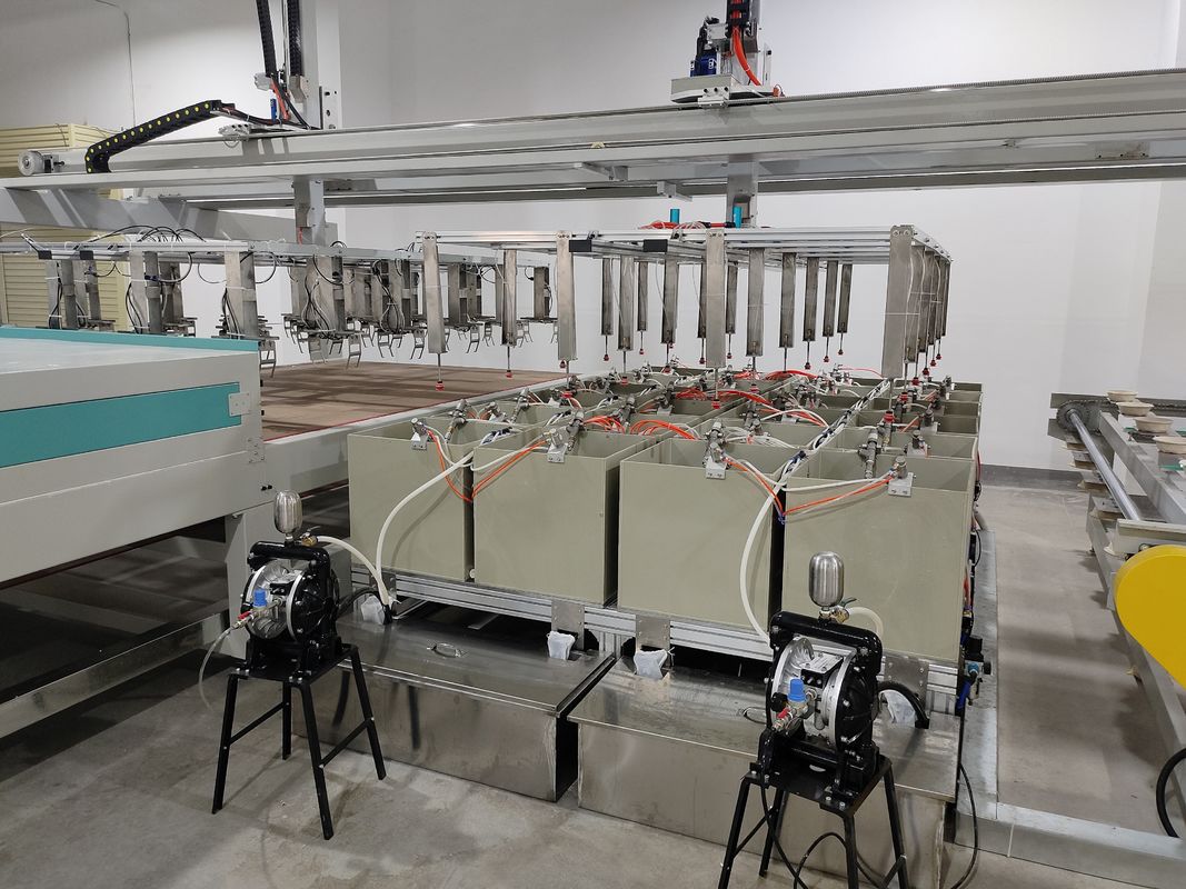 Machine de revêtement rotatif 24 Station de travail pour l'industrie de l'emballage alimentaire