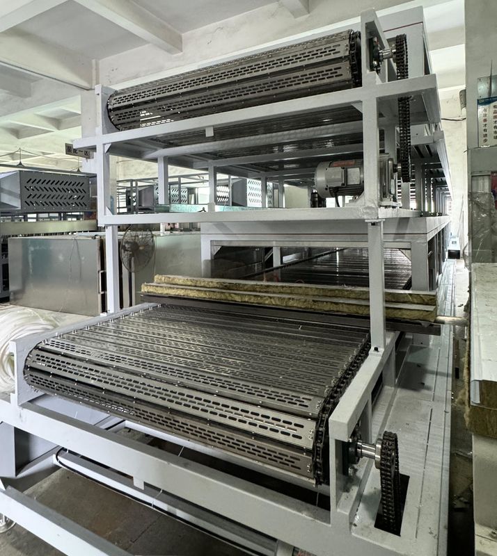 Machine de séchage à double couche à circulation d'air chaud au gaz pour 1320 convoyeur 144 kW