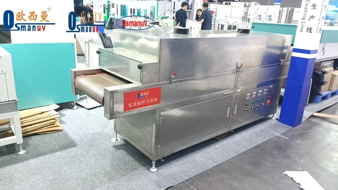 High Speed Food Grade UV Sterilization Machine for 99.9% Pathogen Elimination