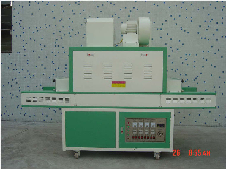 0.2-50mm épaisseur machine de durcissement UV avec 8000h durée de vie de la lampe système de contrôle PLC