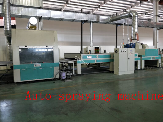 Fully Automatic Spray Coating Machine with Customizable Width, Japanese Iwata Spray Guns & PLC Control for Industrial Applications