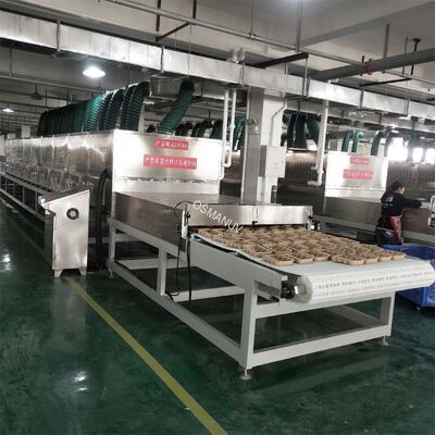 Fast High Temperature Energy Saving Microwave Drying Machine