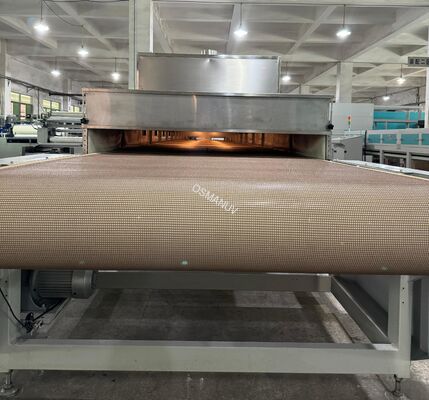 Industrial Microwave Drying Tunnel for Pulp Molding & Bulk Foods - Continuous Conveyor System