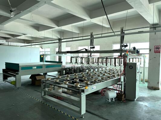 Modular High‑Throughput Rotary Spin Coating Production Line for Pulp Molded Internal Barriers