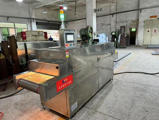 High-Intensity UV-C Tunnel Sterilizer for Transparent Food Packaging