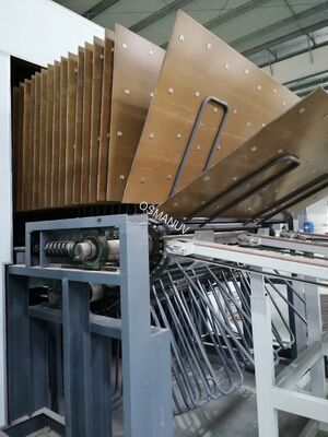Fold-Type Hot Air Drying Line for Coated Products – Compact Design, Customizable Length & Temperature Zones