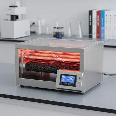 Compact Programmable IR Drying Oven with Conveyor for Continuous R&D Testing