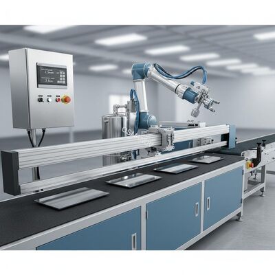Automatic Spray Coating Equipment for Coating Speed 0-3m/min and Spray Gun