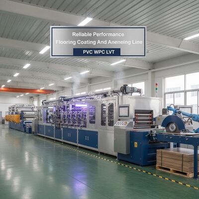 Reliable Performance Precision Engineering Flooring Coating And Annealing Line For PVC WPC LVT