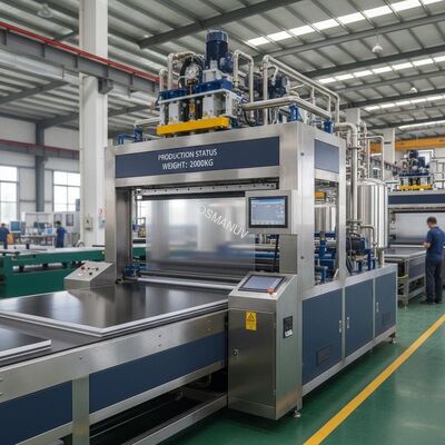 2000kg Total Machine Weight Curtain Coating Machine For Large-Scale Production
