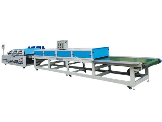 Varnish Coating Uv Painting Machine 2.5m PVC Conveyor