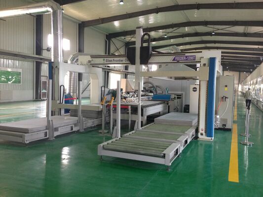 MDF Board 388kw Uv Light Curing Spray Coating Machine PLC Control Calcium Silicate Board