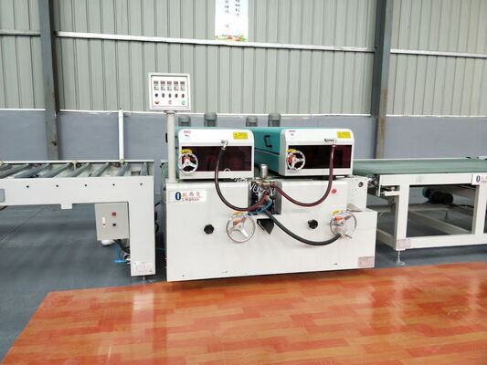 AC 110v White Double Hot Melt Roll Coater 920mm Effecive Width