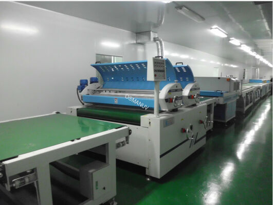 UV Spray Coating Machine 1.1mm Spray Gun Caliber For Paper