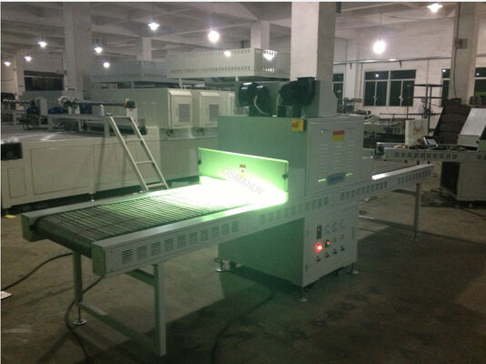 PLC UV Curing Machine Long Lasting Protection Water Based Paint With Lamp Life 8000h