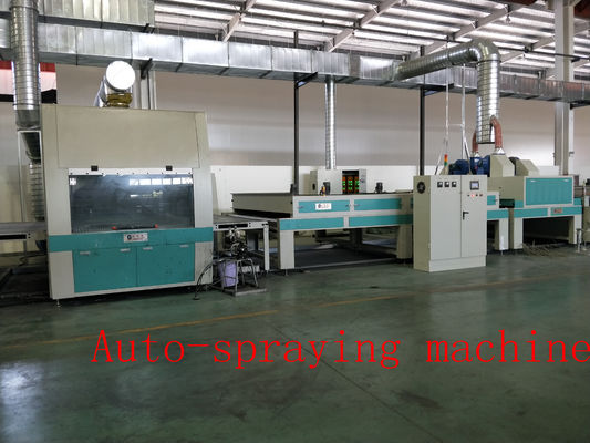  Fully Automatic Spray Coating Machine for Wood & Glass – Customizable Width, Gun Configuration & Conveyor Speed