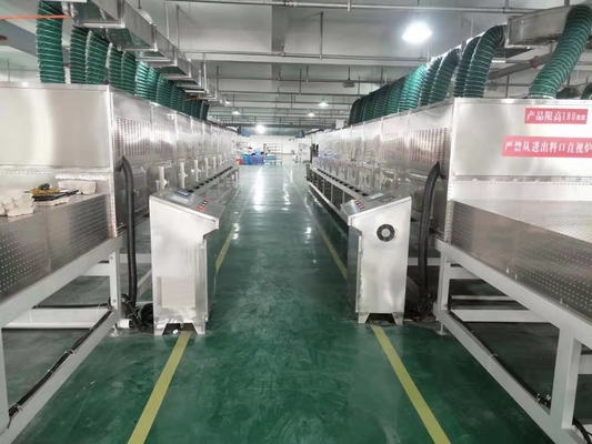 Sécheuse sous vide à micro-ondes à 9 étages pour les emballages industriels à température ambiante de 0°C à 40°C