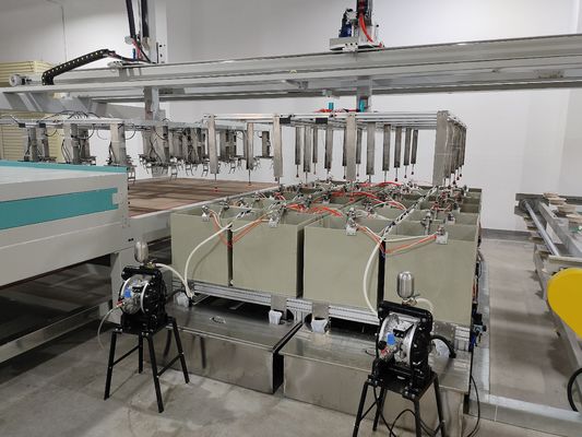 Machine de revêtement rotatif 24 Station de travail pour l'industrie de l'emballage alimentaire