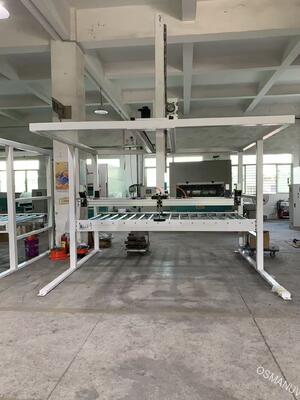 Robot portique robuste pour la manutention de panneaux et de moulages de pâte à papier | Automatisation du chargement/déchargement à haute charge utile