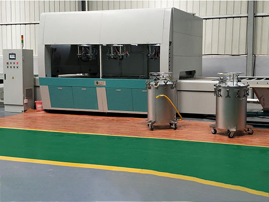 Dispositif d'enduction UV de tache de machine de revêtement de rouleau de programme de PLC