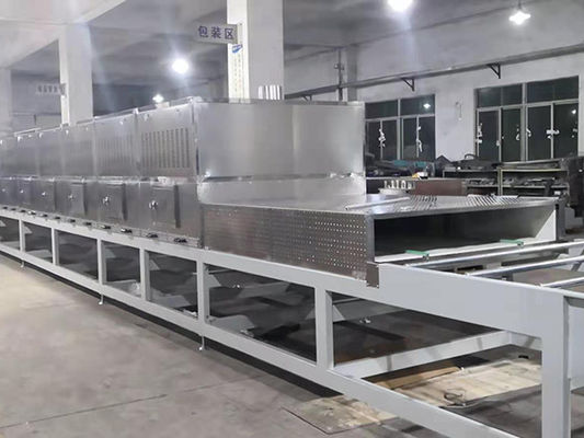 Tunnel de stérilisation à air chaud pour pâte moulée, thé et aliments | Séchage et stérilisation polyvalents