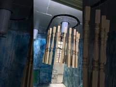 Machine de revêtement UV à rouleaux spatiaux pour bois largeur 650 mm