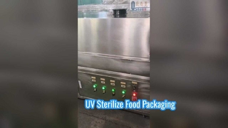 Emballage alimentaire de machine de stérilisateur UV